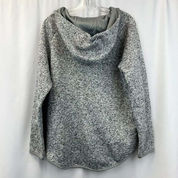 White Birch Womens Gray Long Sleeve Pullover Hoodie Size Medium Pockets - Picture 6 of 9